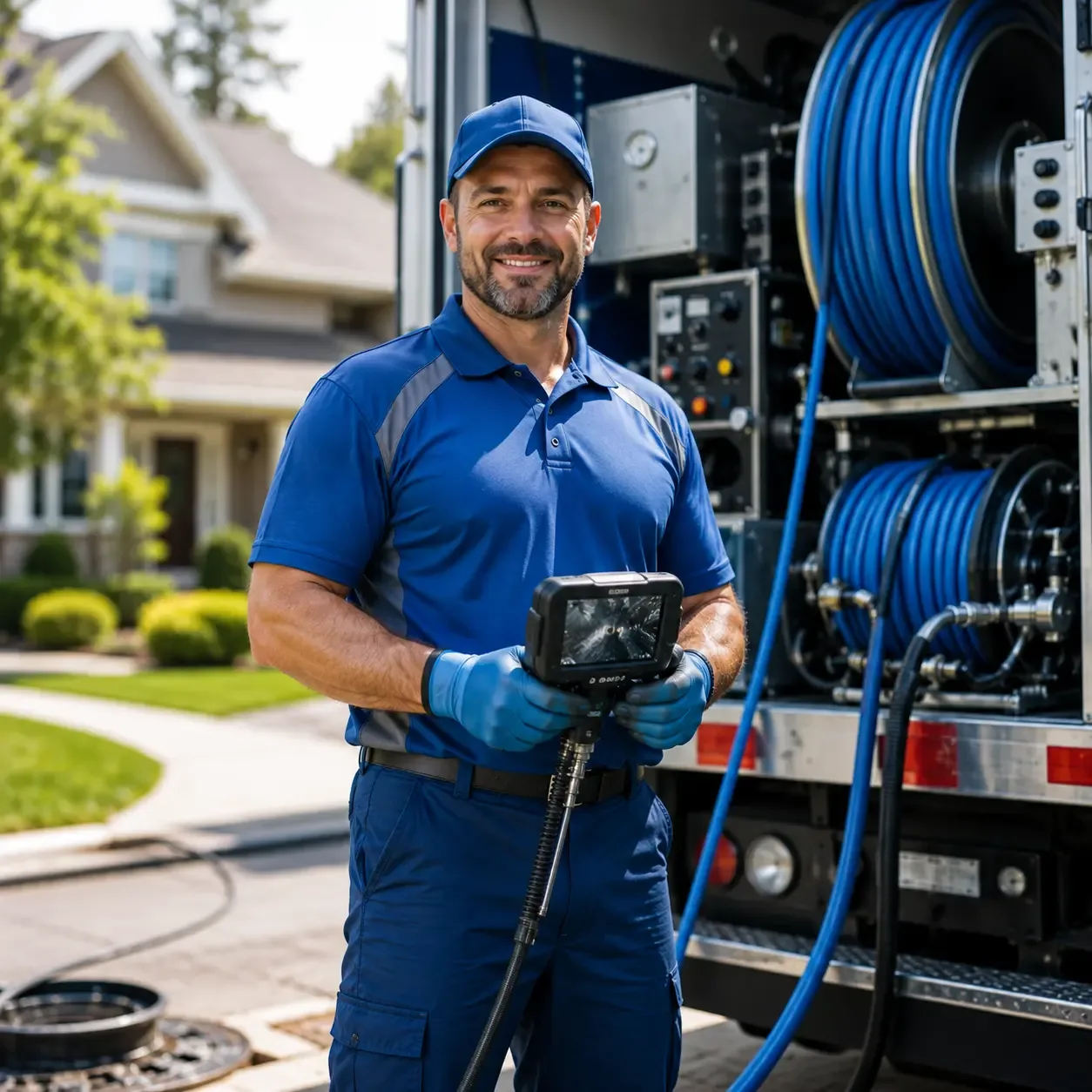Local outdoor drain cleaning specialists in Dalton, PA